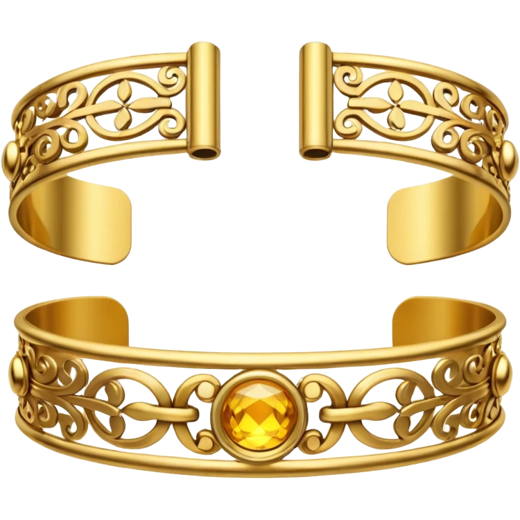 Golden cuffs emoji