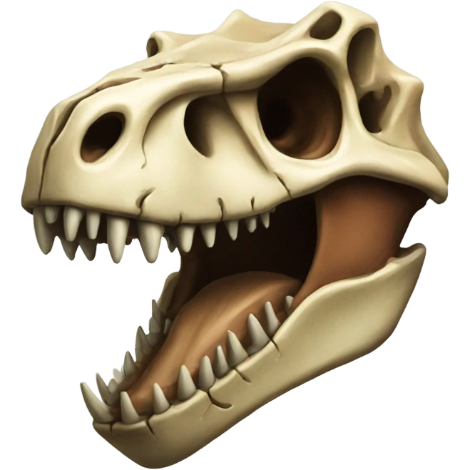Trex skull emoji
