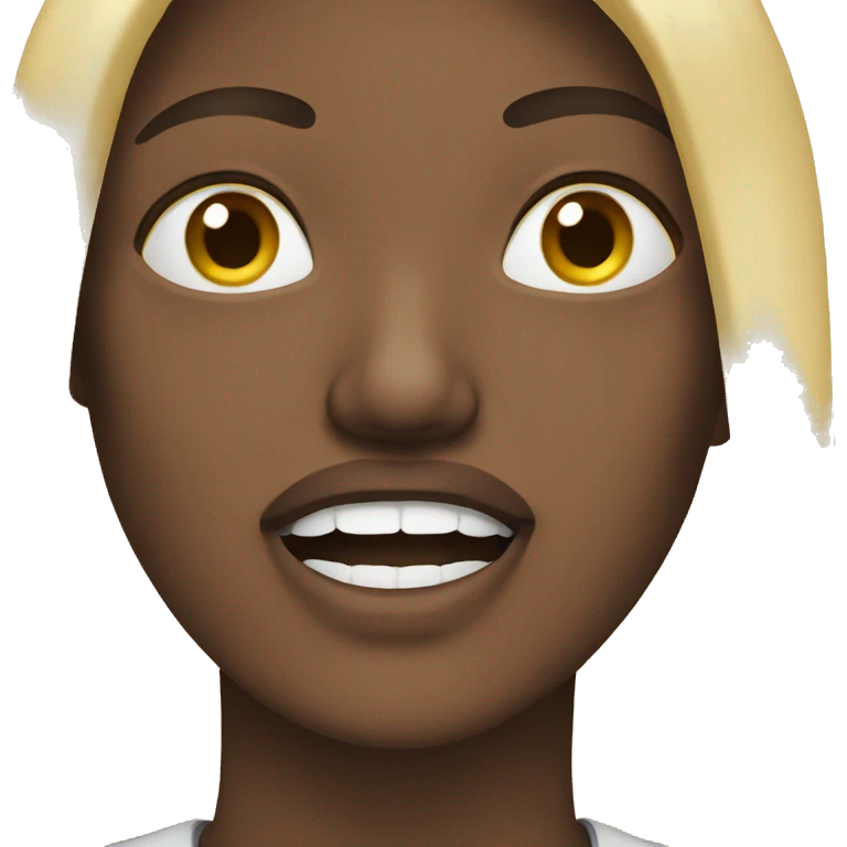 We close our mouths emoji
