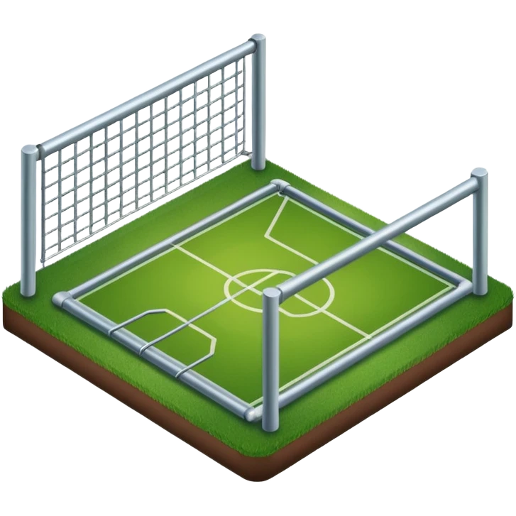 sports ground on a transparent background, bars and sports simulator emoji