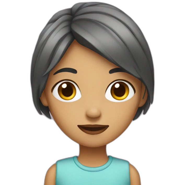 Fille emoji