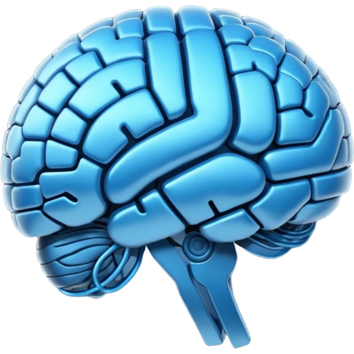 cyber brain emoji