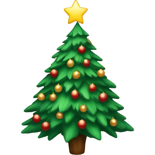 Christmas tree emoji
