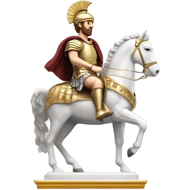 statue of Marcus Aurelius emoji