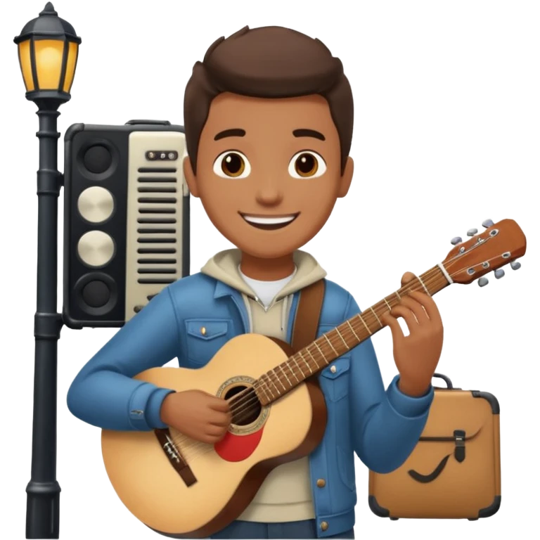 street busking emoji