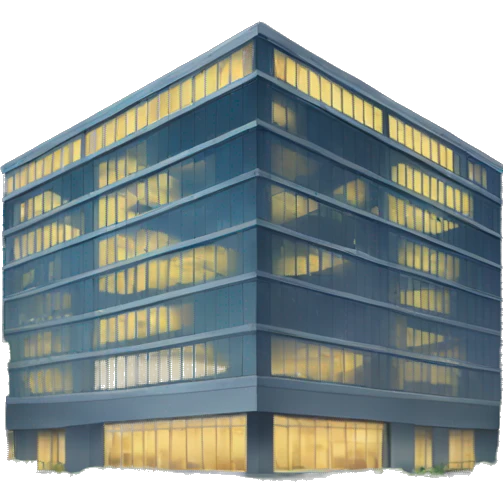 office building night emoji