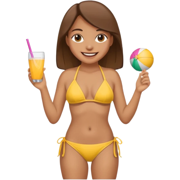 threesome emoji bikini naked  emoji