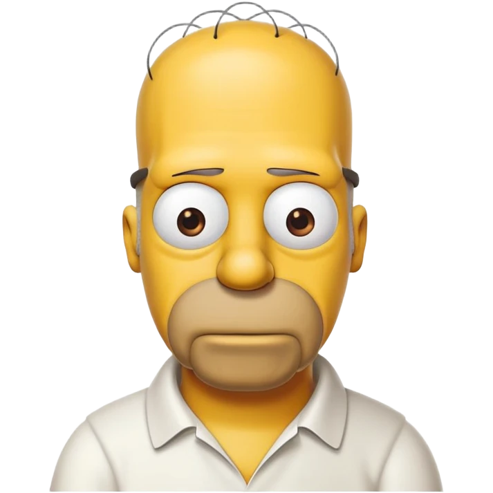 Homer simpsons  emoji