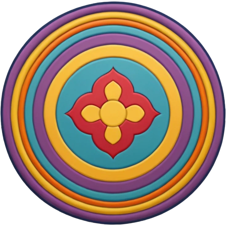 round rug emoji