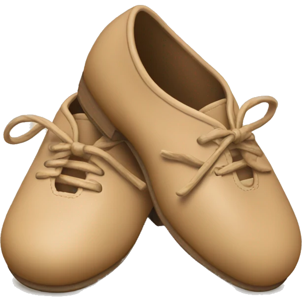 tan jazz shoes  emoji