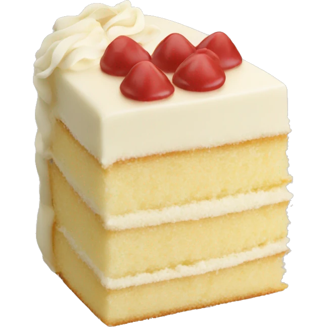vanilla cake  emoji