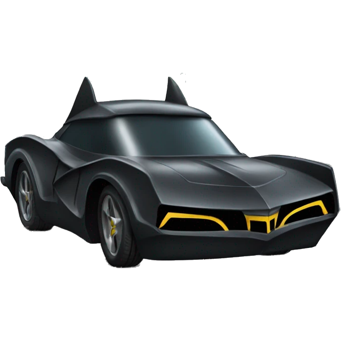Batman car emoji