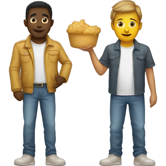 Девочка с собакой и самолет emoji