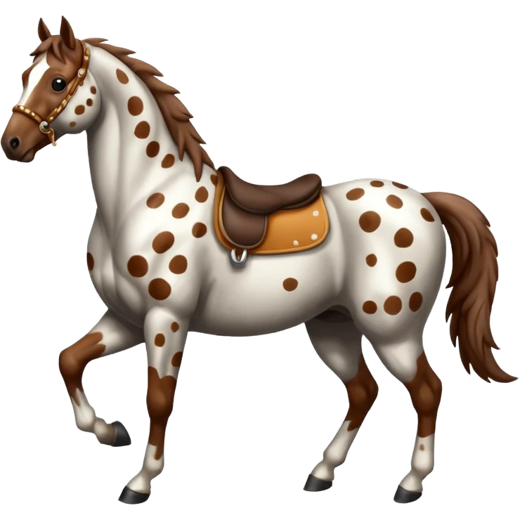 Appaloosa horse emoji