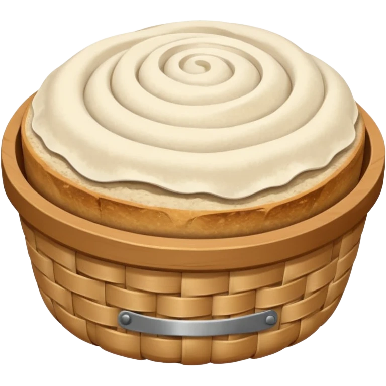 banneton for sourdough emoji