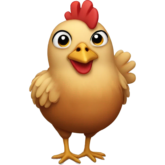 Chicken emoji