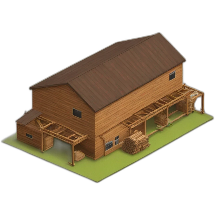modern lumber factory emoji