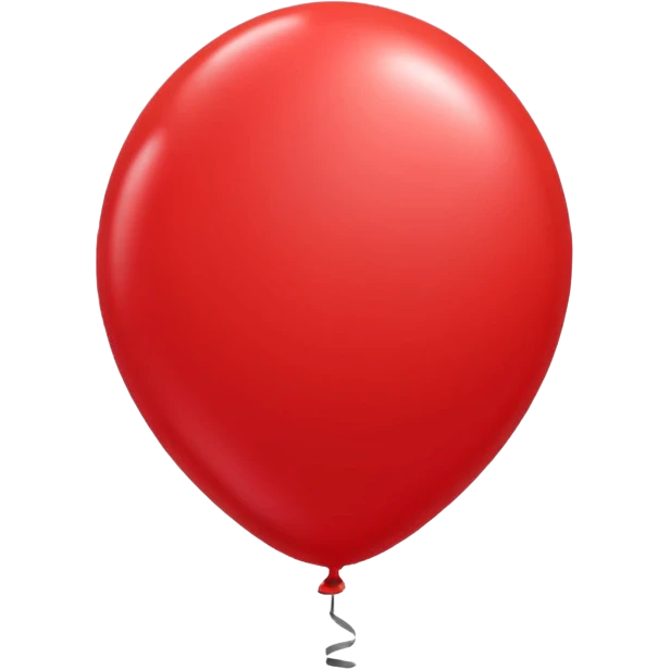 red balloon emoji