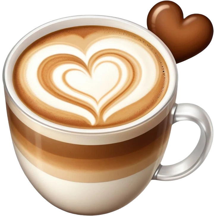 Coffee latte emoji
