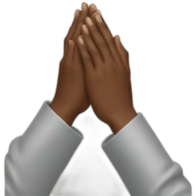 hands pray emoji