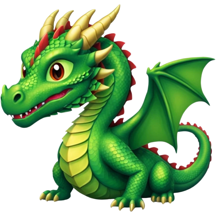 realistic dragon  emoji