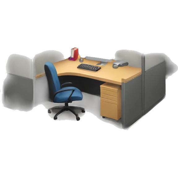 office cubicle emoji
