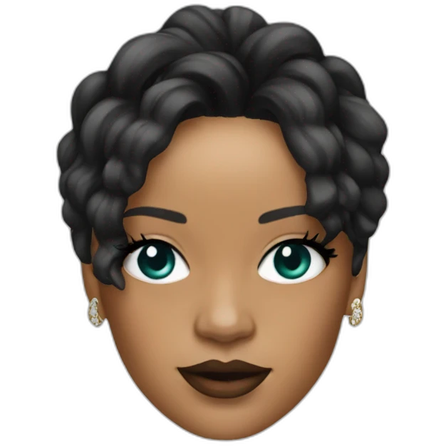 Rihanna singer emoji
