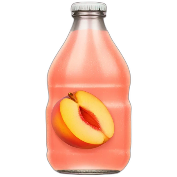 peach coke bottle emoji