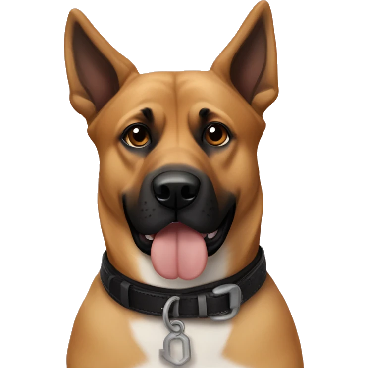 German shephard and boxer dog mix emoji