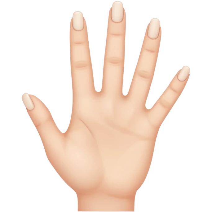 3 fingers hand  emoji