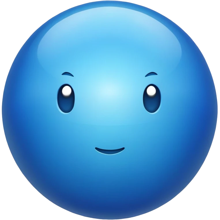 blue emoji
