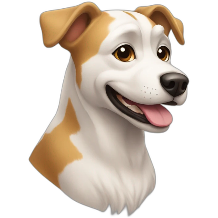 Chat avec chien emoji