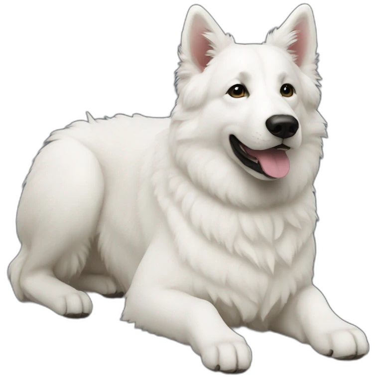 Berger blanc suisse emoji