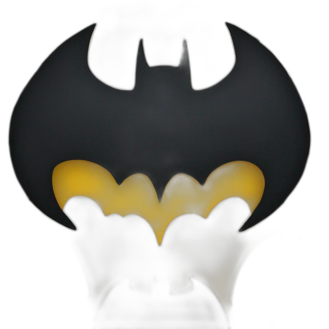 batman logo emoji