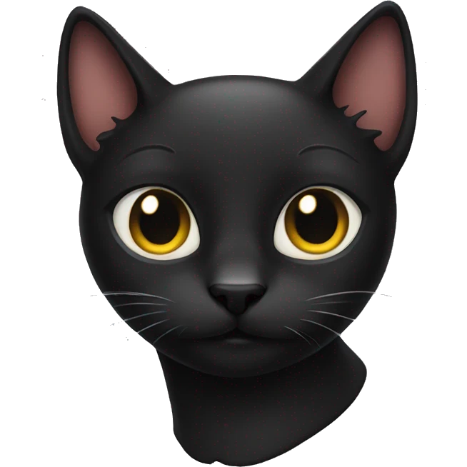 Black cat emoji
