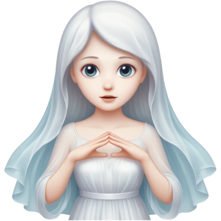 pretty ghost please emoji