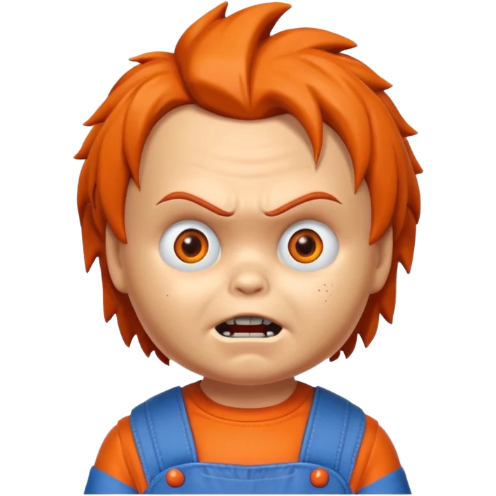 Un emojin de chuky emoji