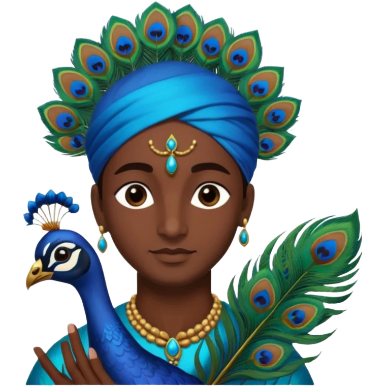 Krishna Feather emoji