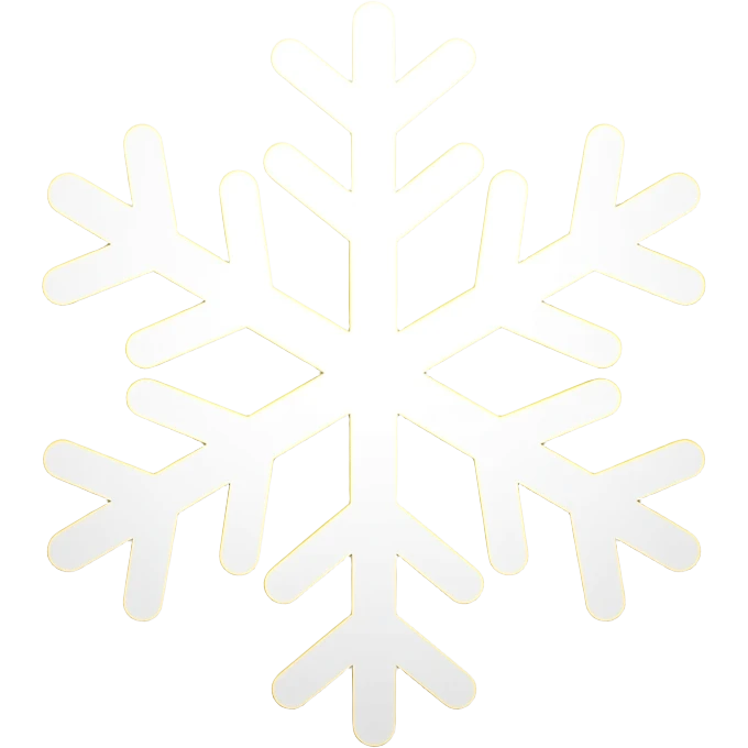 Yellow circle with snowflake on tounge emoji