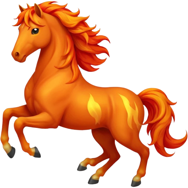 fire horse emoji