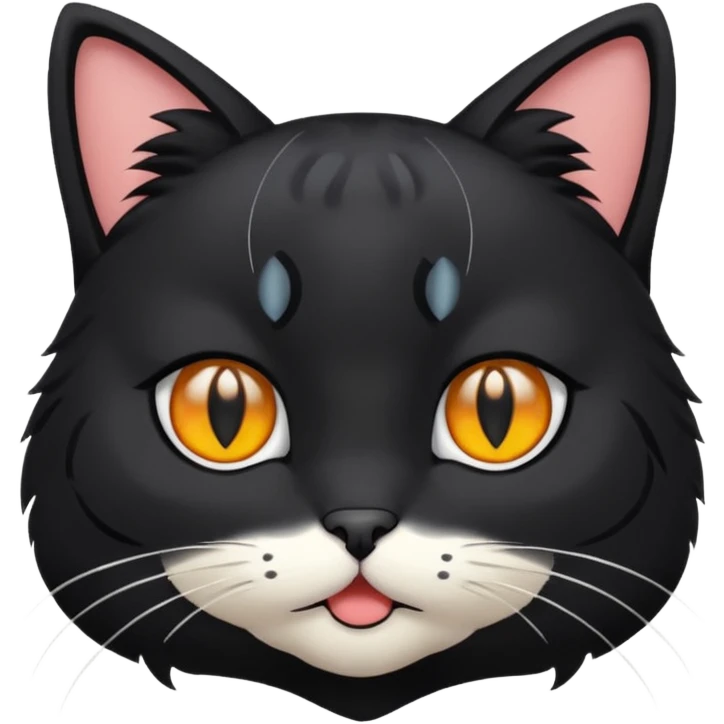 gato con espreciones de anime emoji