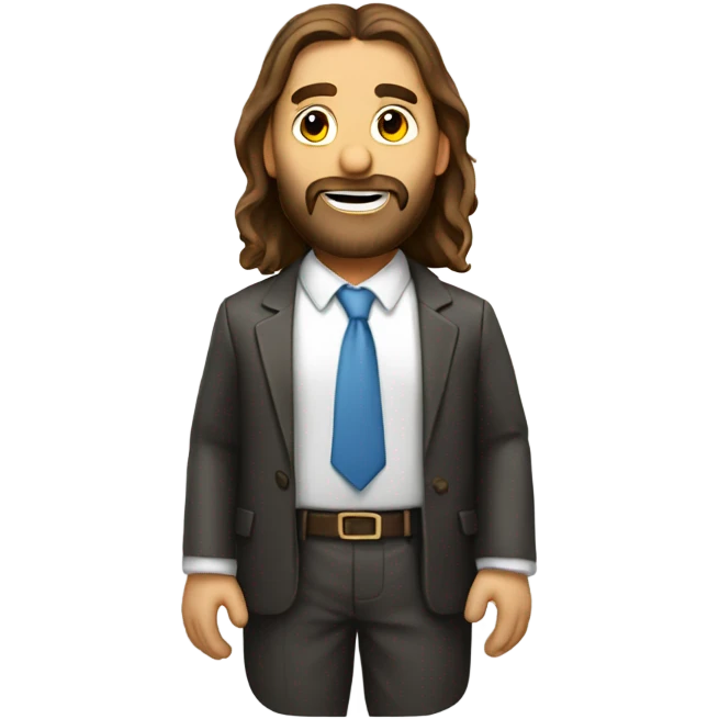 Jesus Christ accountant emoji