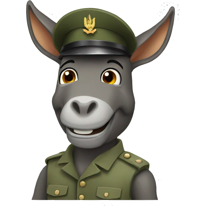 military donkey emoji