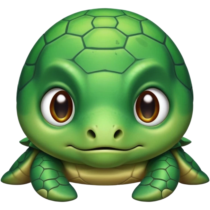 Cute sad turtle  emoji