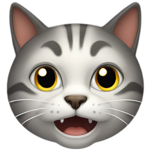 cat scared head emoji