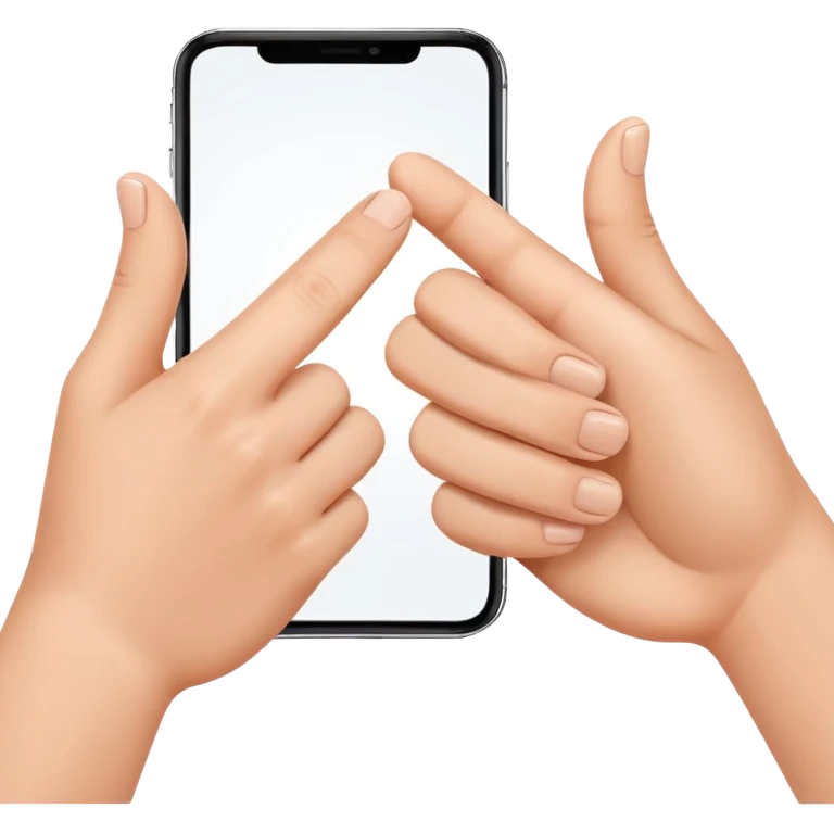 hands making a frame gesture with fingers and thumbs emoji