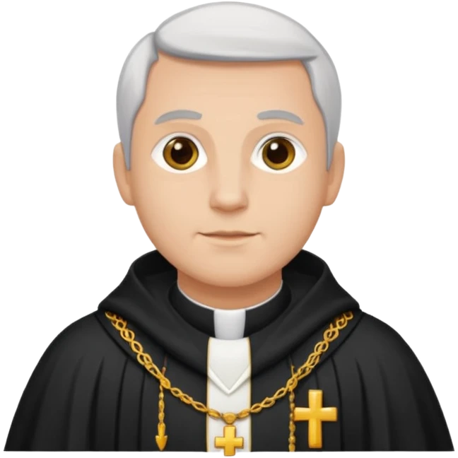 The priest who presides over the wedding emoji