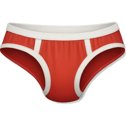 Red undies emoji