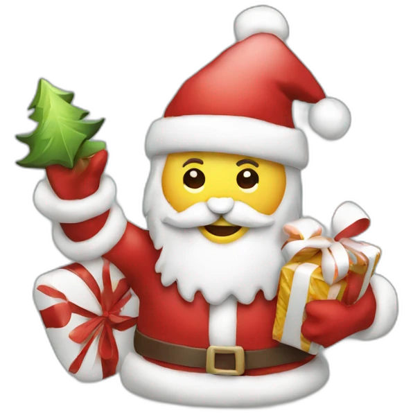 Christmas decoration, toy emoji