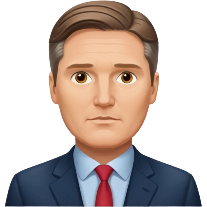 Keir Starmer confident standing emoji